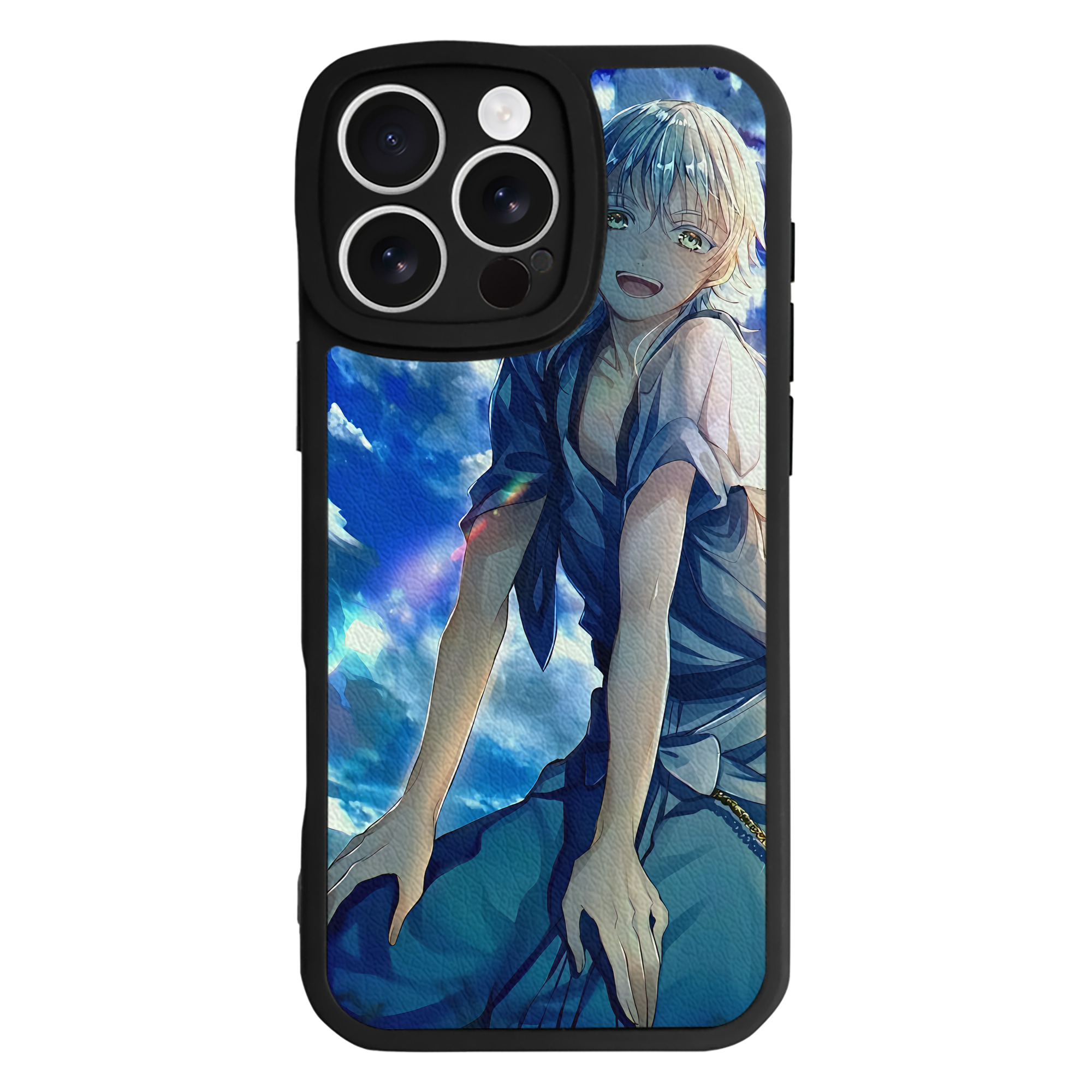 （画像用） 刀剣乱舞 Touken Ranbu 【iPhone 16シリーズ対応】シリコンスマホケース（レザー調） 材質：シリコン